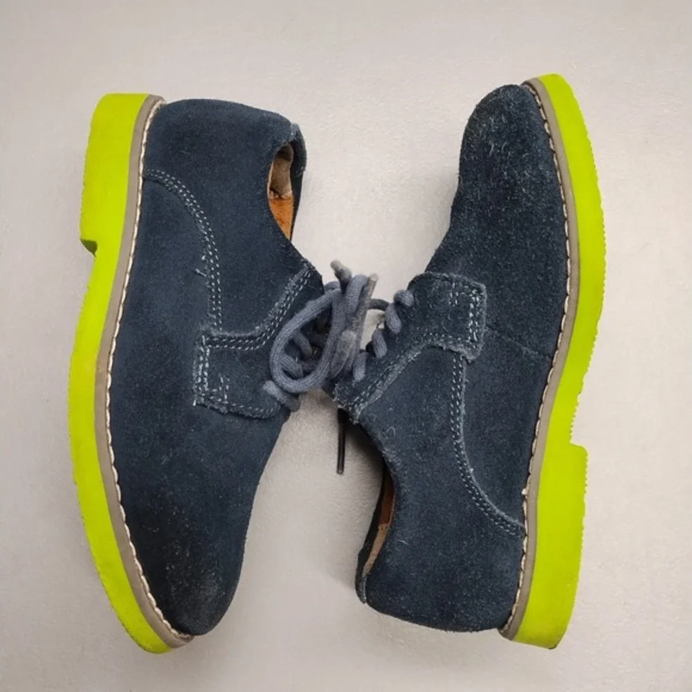 Florsheim Kearny Jr Oxford Shoes Kids Size 10M Multi Leather Lace Up 16503-492‎